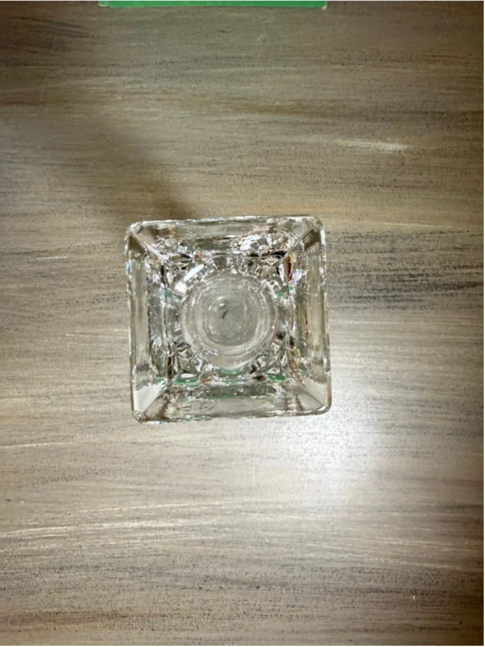 Unbranded vintage clear